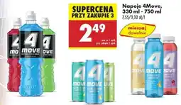 Biedronka Napoje 4Move, 330 ml - 750 ml oferta