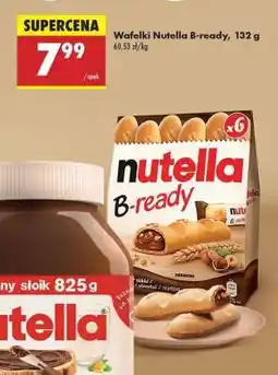 Biedronka Wafelki Nutella B-ready, 132 g oferta