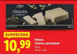 Lidl Deluxe Chałwa z pistacjami oferta