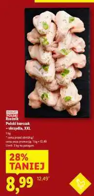 Lidl Polski kurczak – skrzydła, XXL oferta