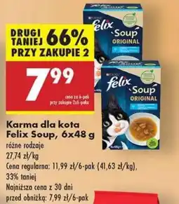 Biedronka Felix Soup, 6x48 g oferta