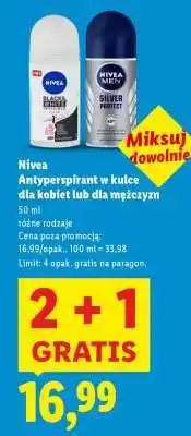 Lidl NIVEA Antyperspirant w kulce oferta
