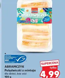 Kaufland Polędwiczki z mintaja Abramczyk oferta