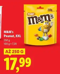 Lidl M&M’s Peanut, XXL oferta
