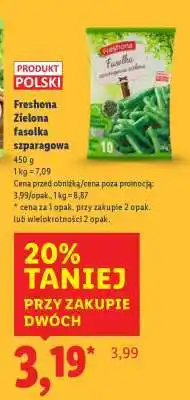 Lidl Freshona Zielona fasolka szparagowa oferta
