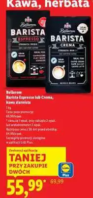 Lidl BELLAROM Barista Espresso lub Crema, kawa ziarnista oferta