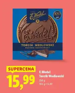 Lidl E. WEDEL Torcik Wedlowski oferta