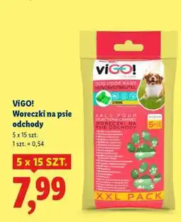 Lidl ViGO! Woreczki na psie odchody oferta