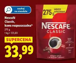 Lidl NESCAFÉ CLASSIC Kawa rozpuszczalna oferta