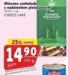 Prim Market Czekolada mleczna z nadzieniem pistacjowym Choco Lake oferta
