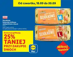 Lidl Złota Nioska Świeże jaja ściółkowe oferta