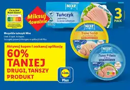 Lidl Wszystkie tuńczyki Nixe oferta