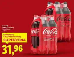 Lidl Coca-Cola lub Coca-Cola Zero Czterosztuk oferta