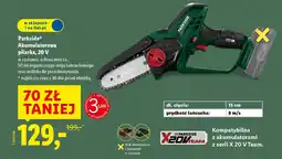 Lidl Parkside Akumulatorowa pilarka, 20 V oferta