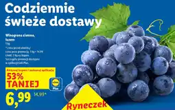 Lidl Winogrona ciemne, luzem oferta