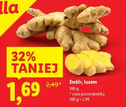 Lidl Imbir, luzem oferta