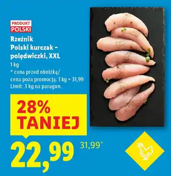 Lidl Rzeźnik Polski kurczak- polędwiczki, XXL oferta