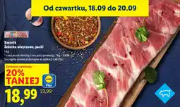 Lidl Rzeźnik Żeberka wieprzowe, paski oferta
