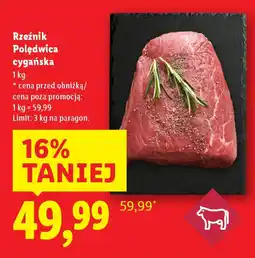 Lidl Rzeźnik Polędwica cygańska oferta