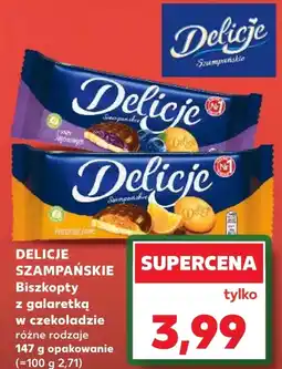 Kaufland Ciastka Delicje Szampańskie oferta