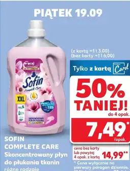 Kaufland Płyn do płukania tkanin Sofin oferta