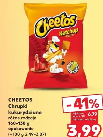 Kaufland Chrupki kukurydziane Cheetos oferta