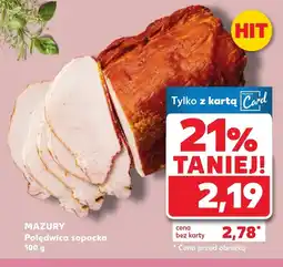 Kaufland Polędwica Mazury oferta