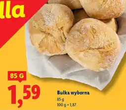 Lidl Bułka wyborna oferta
