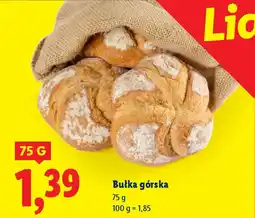 Lidl Bułka górska oferta