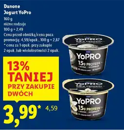 Lidl Danone Jogurt YoPro oferta