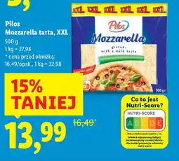 Lidl Pilos Mozzarella tarta, XXL oferta