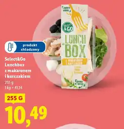 Lidl Select&Go Lunchbox z makaronem i kurczakiem oferta