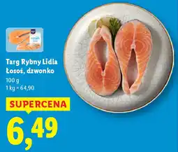 Lidl Targ Rybny Lidla Łosoś, dzwonko oferta