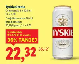 Lidl Tyskie Gronie oferta