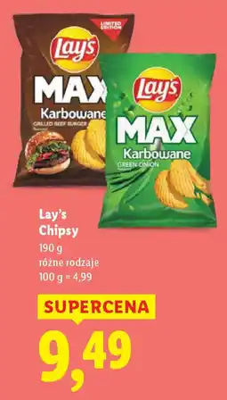 Lidl Lay's Chipsy oferta