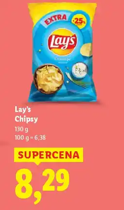 Lidl Lay's Chipsy oferta