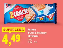 Lidl Roshen 2 Crack, krakersy z kremem oferta