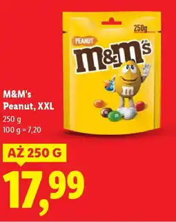 Lidl M&M's Peanut, XXL oferta