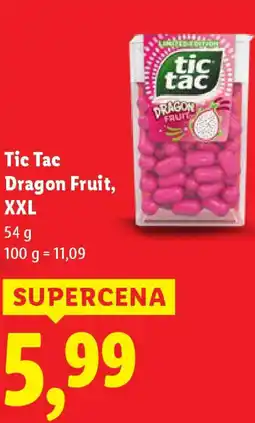 Lidl Tic Tac Dragon Fruit, XXL oferta