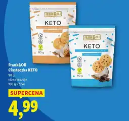 Lidl Frank&oli ciasteczka keto oferta