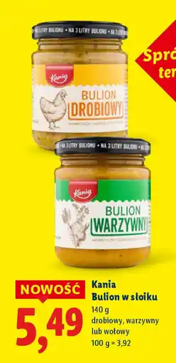 Lidl Kania Bulion w słoiku oferta