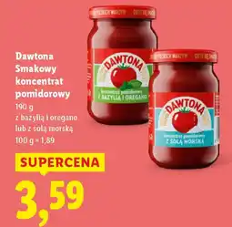 Lidl Dawtona Smakowy koncentrat pomidorowy oferta