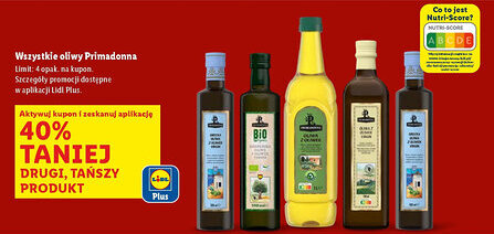Lidl Wszystkie oliwy Primadonna oferta