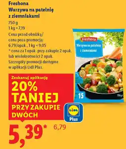 Lidl Freshona Warzywa na patelnię z ziemniakami oferta