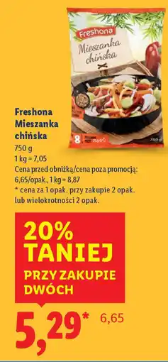 Lidl Freshona Mieszanka chinska oferta