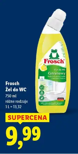 Lidl Frosch Żel do WC oferta