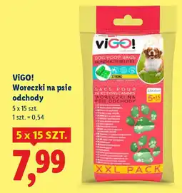 Lidl VIGO! Woreczki na psie odchody oferta