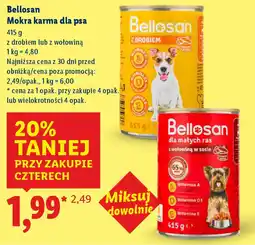 Lidl Bellosan Mokra karma dla psa oferta