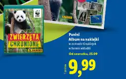 Lidl Panini Album na naklejki w zestawie 6 naklejek oferta
