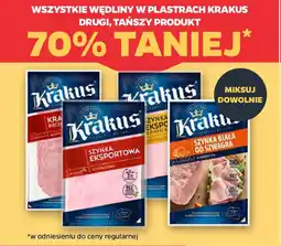 Netto Wszystkie wędliny w plastrach krakus oferta